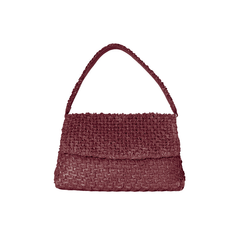 Allan K handtasche bordeaux