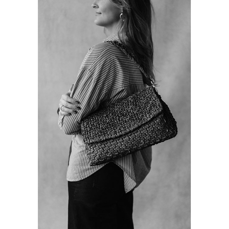 Allan K handtasche bordeaux 2