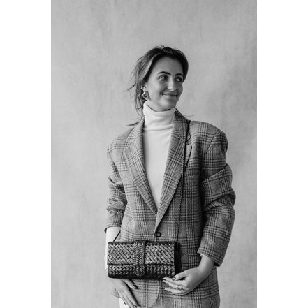 Allan K sac bandoulière noir