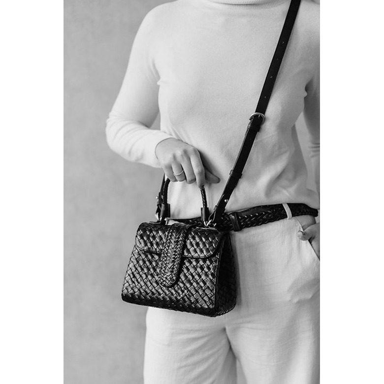Allan K handtasche schwarz 2