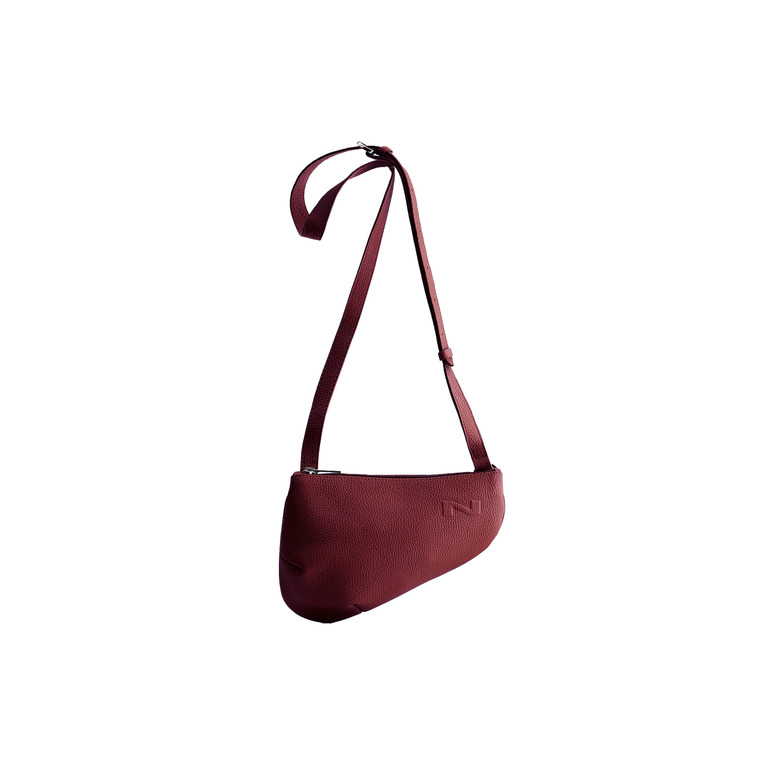 Nathan-baume umhängetasche bordeaux