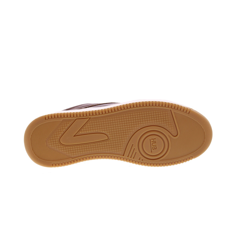 Hub sneakers cognac 5