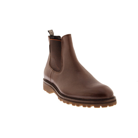 Floris Van Bommel chaussures hautes brun