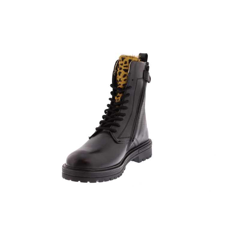 Hip high shoes black 3
