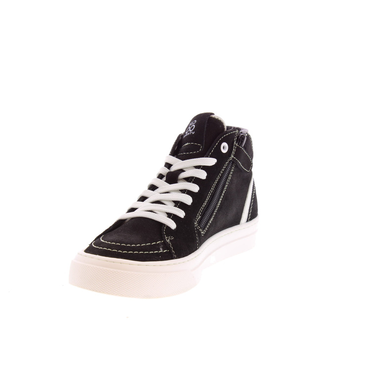 Hip high shoes black 3