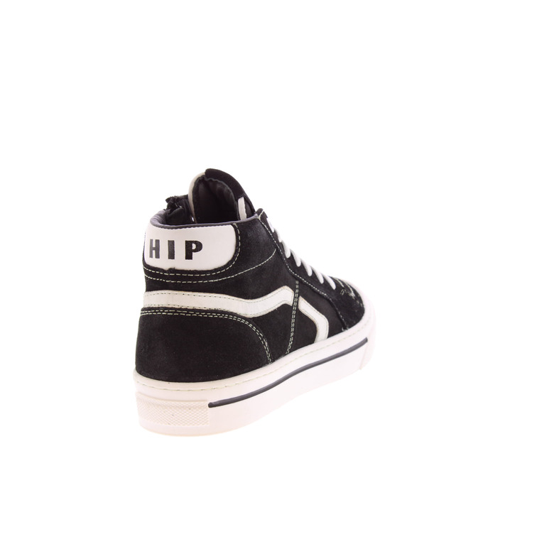 Hip high shoes black 4