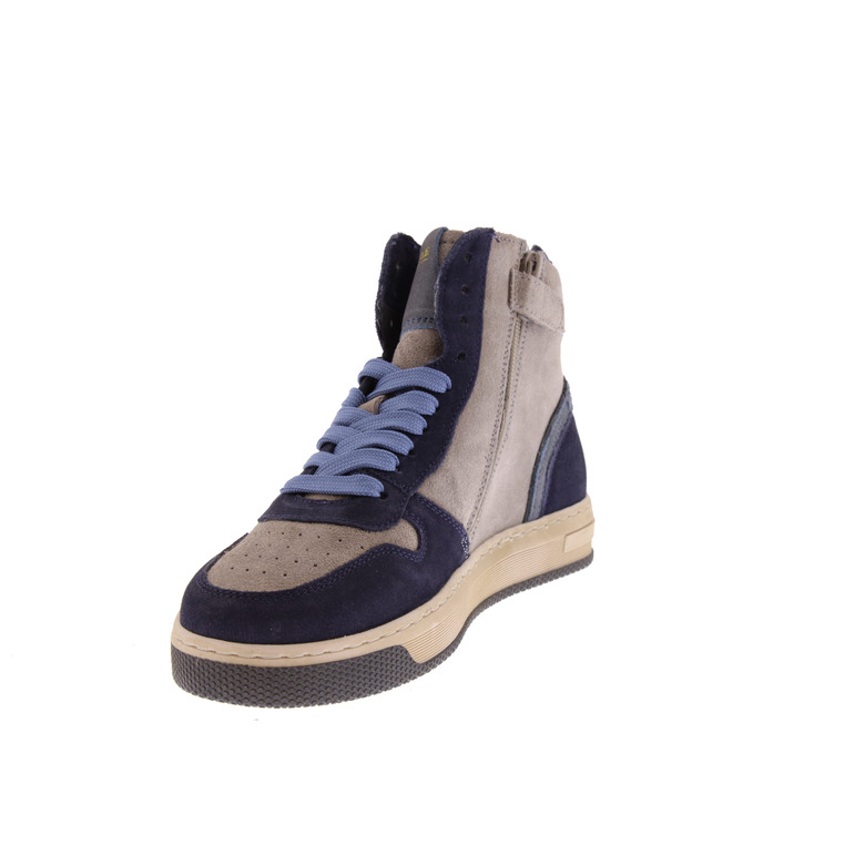 Hip high shoes blue 3
