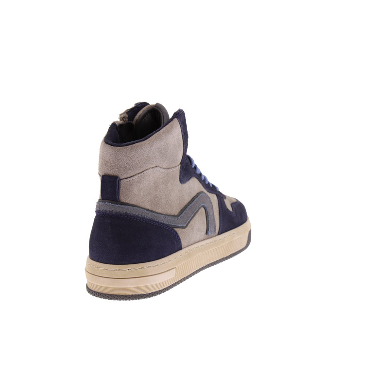 Hip high shoes blue 4