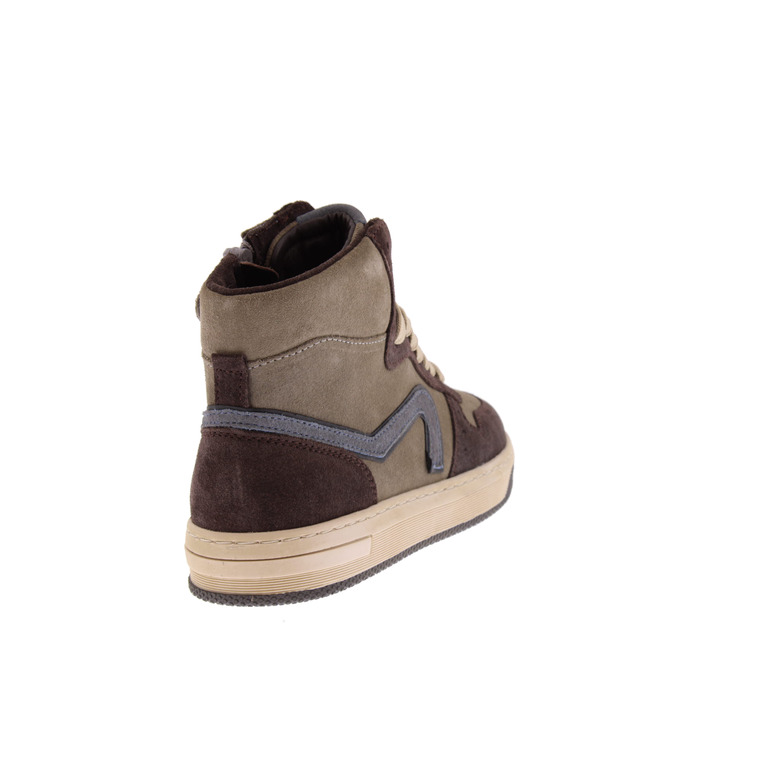 Hip high shoes brown 4