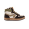 Hip high shoes brown 1