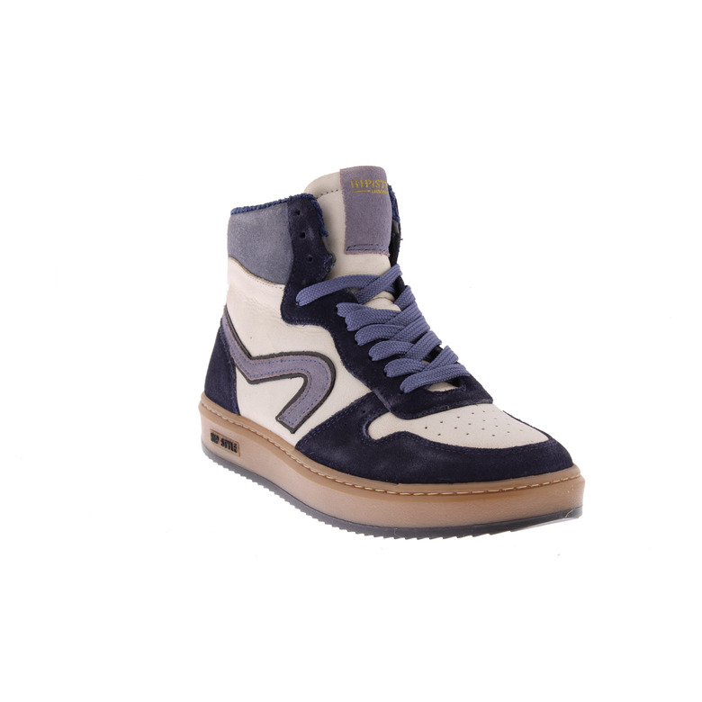 Hip high shoes blue 2