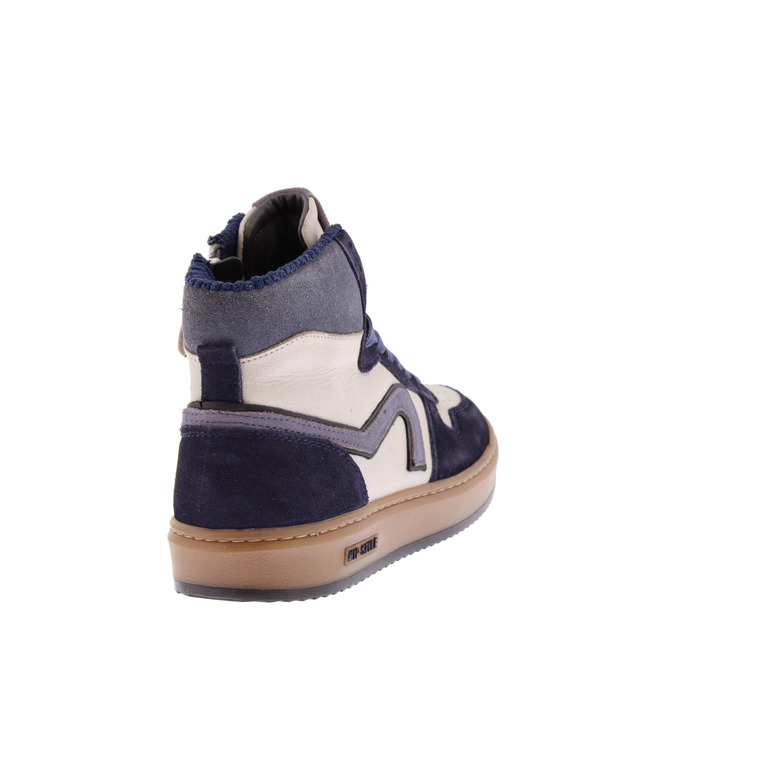 Hip high shoes blue 4
