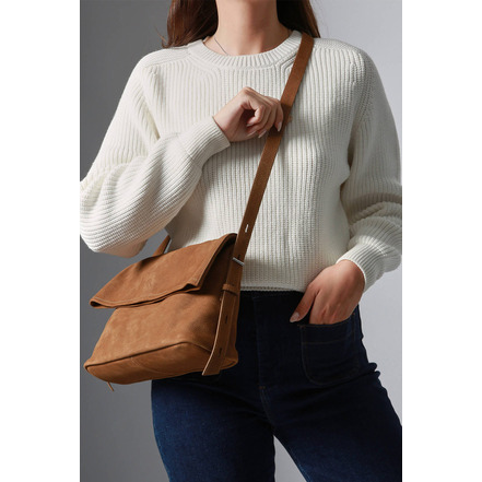 Etrier crossbody brown