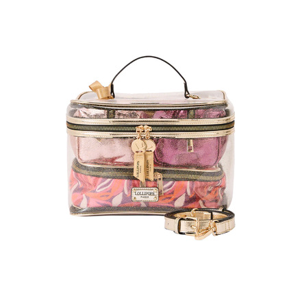 Lollipops makeup bag gold