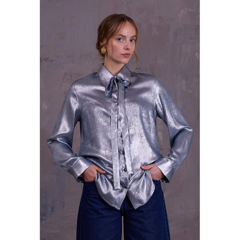 Nathalie Vleeschouwer bluse silber 2