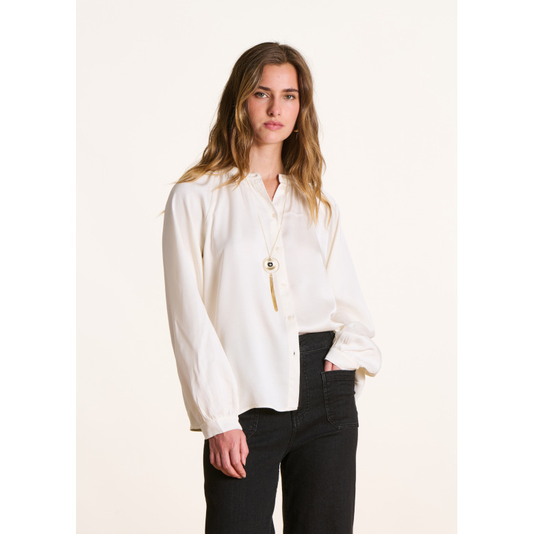 La Fee Maraboutee blouse ecru 2