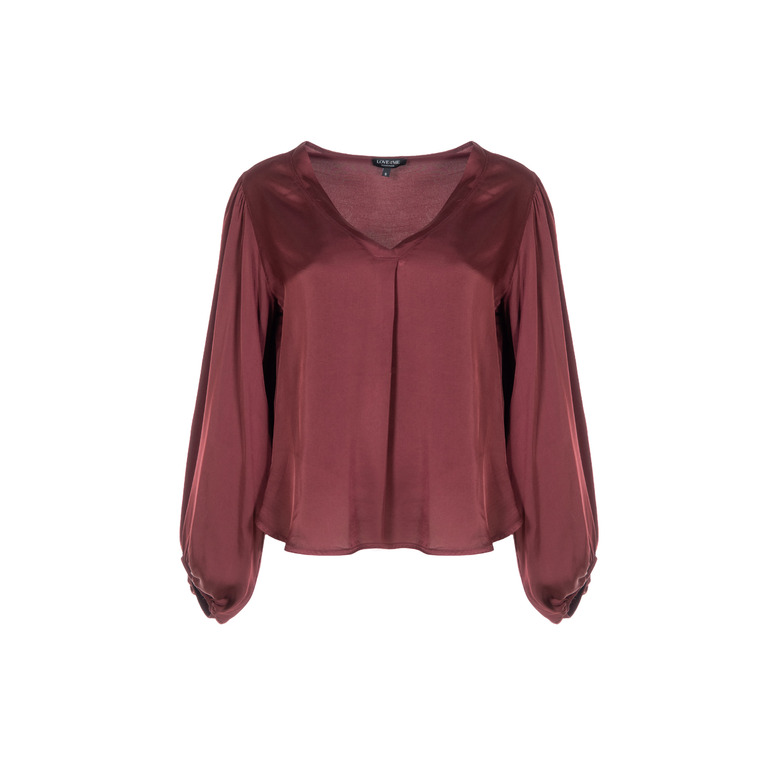 Love At Me blouse bordeaux