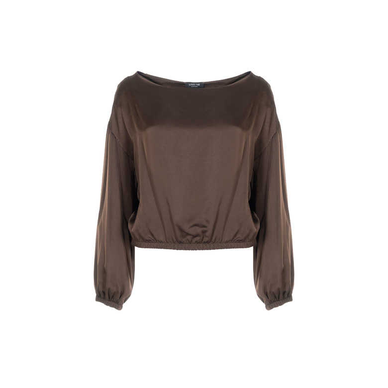Love At Me blouse bruin 1