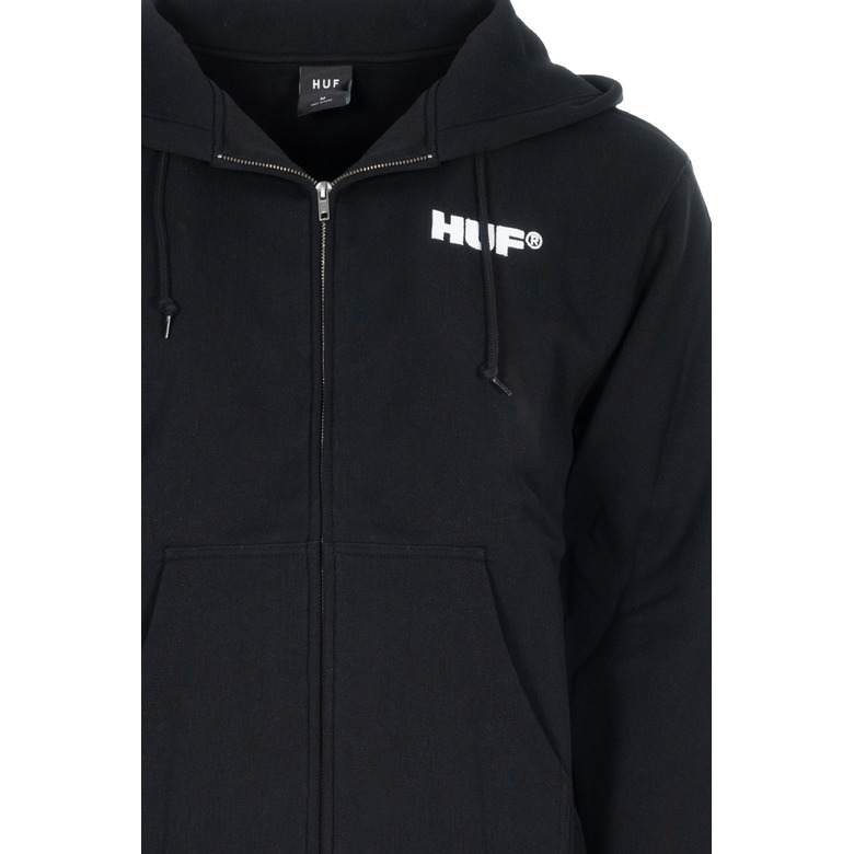 Huf hoodie black 2