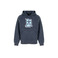 Huf hoodie blauw 1