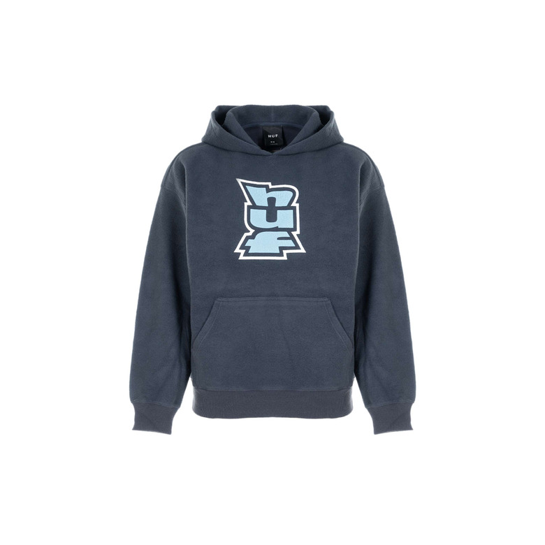 Huf hoodie blauw 1