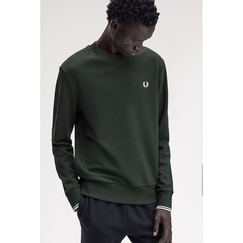 Fred Perry sweater green 2
