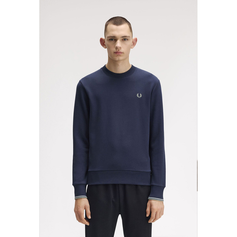 Fred Perry sweater blue 2