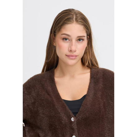 Ichi cardigan brun