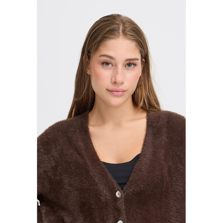 Ichi cardigan brown 2