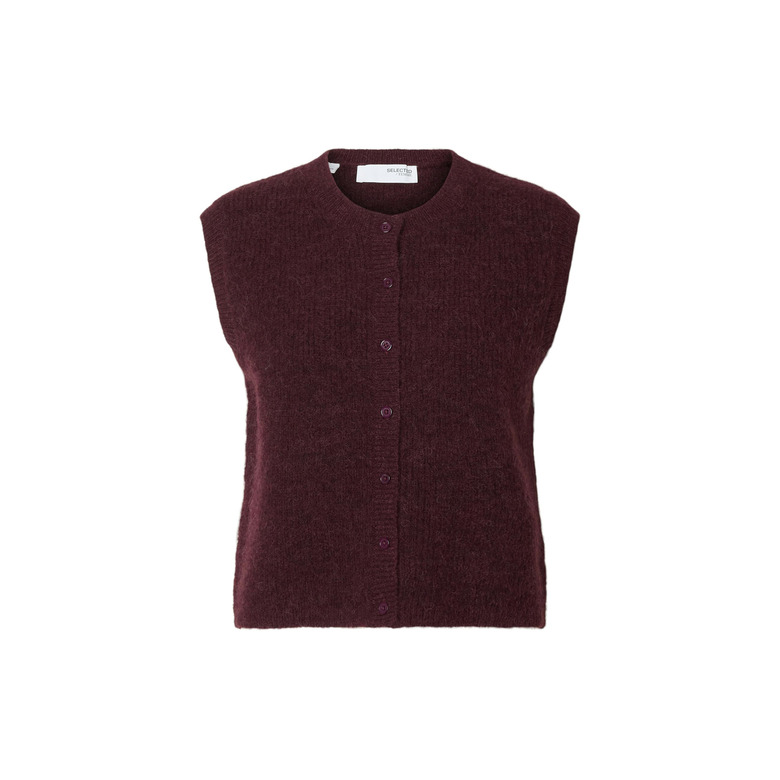 Selected Femme sweater bordeaux 1