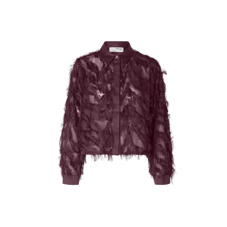 Selected Femme blouse bordeaux