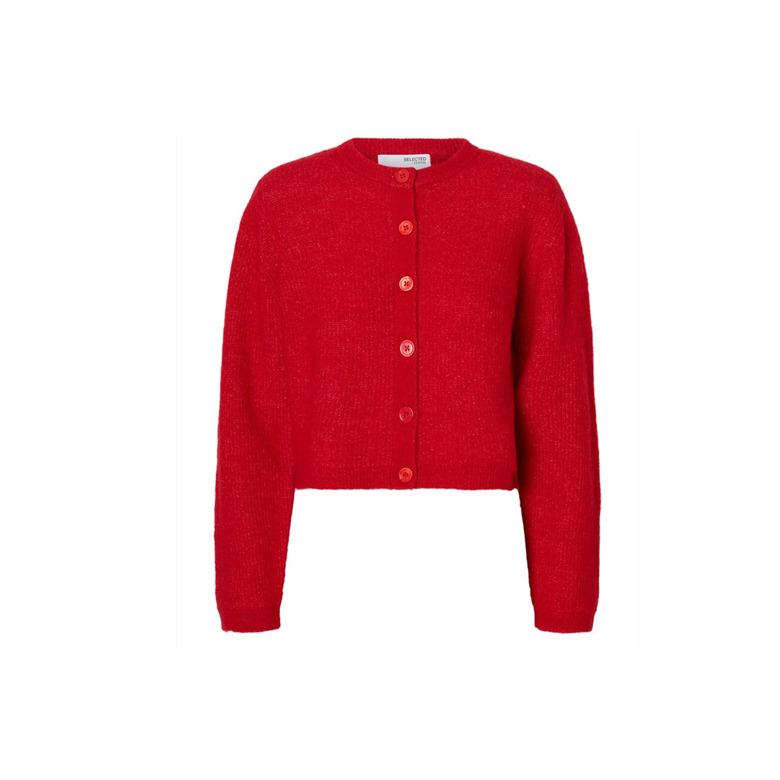 Selected Femme cardigan red