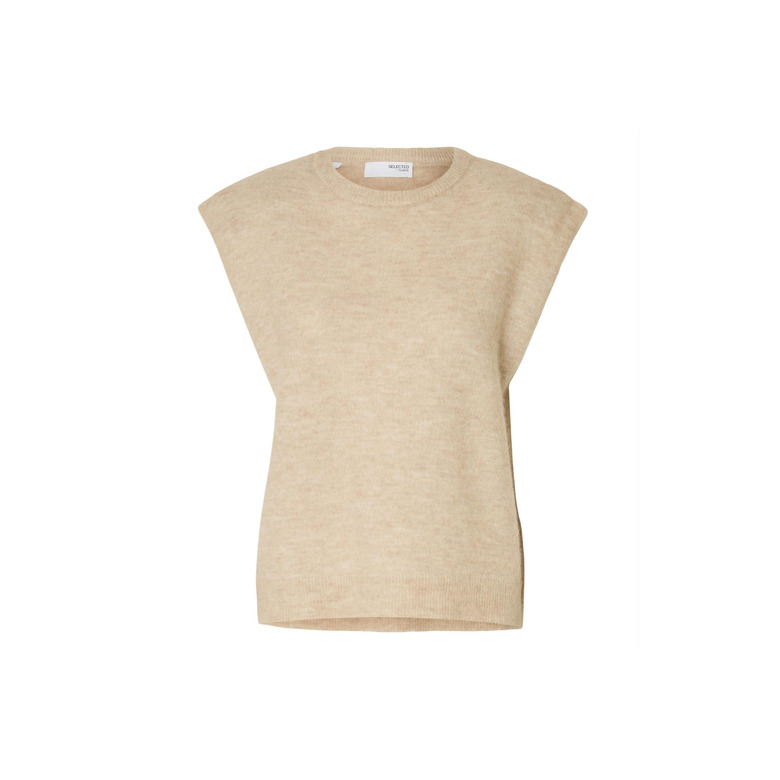 Selected Femme sweater lightbrown