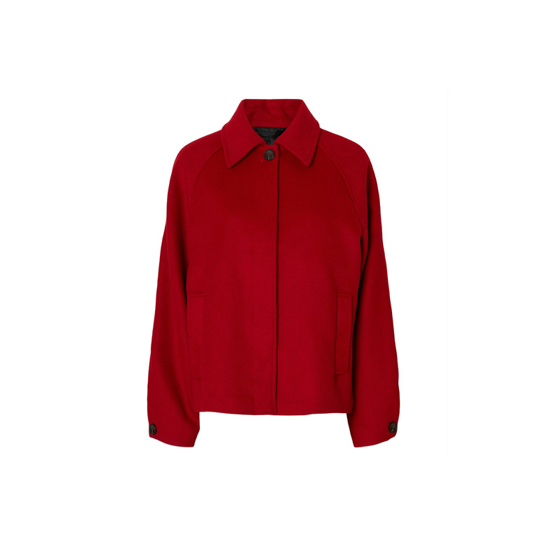 Selected Femme vest red 1