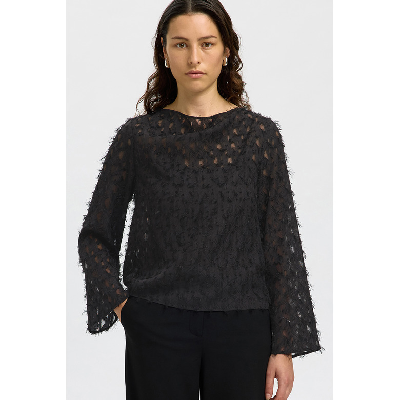 Selected Femme top black 2