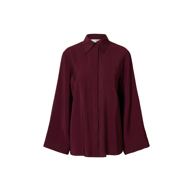 Selected Femme blouse bordeaux