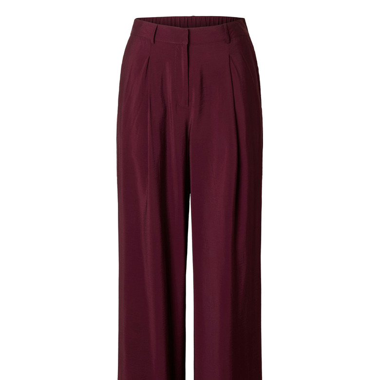 Selected Femme trousers bordeaux 2