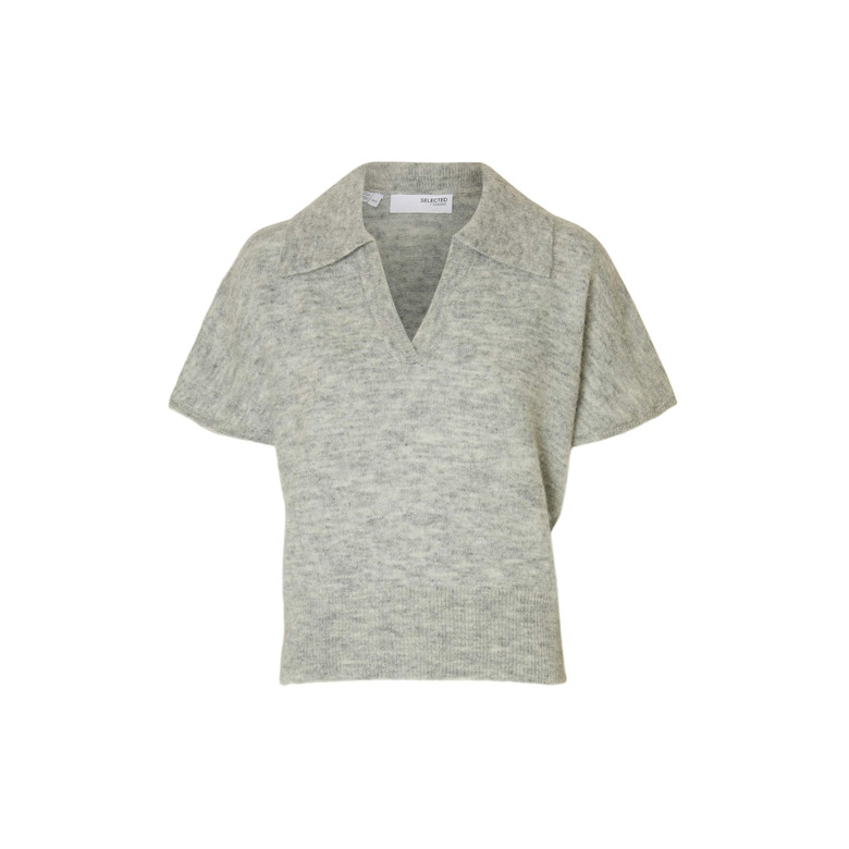 Selected Femme sweater grey 1