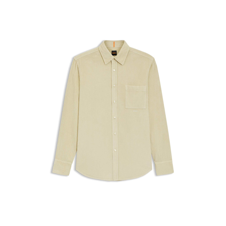 Boss shirt lightbrown