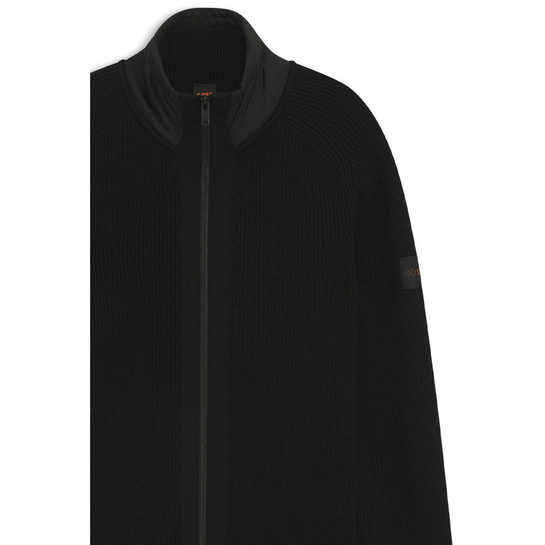 Boss cardigan black 2