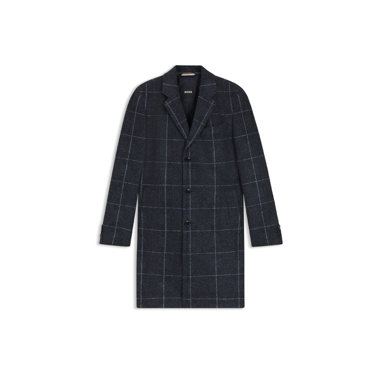 Boss coat blue