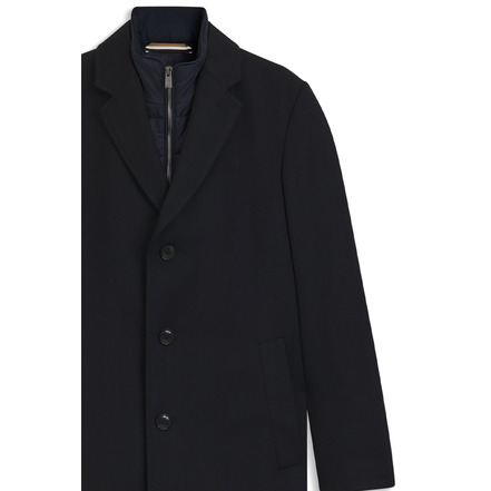 Boss coat blue