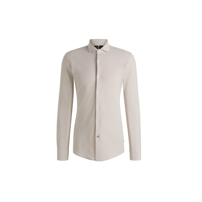 Boss shirt lightbrown