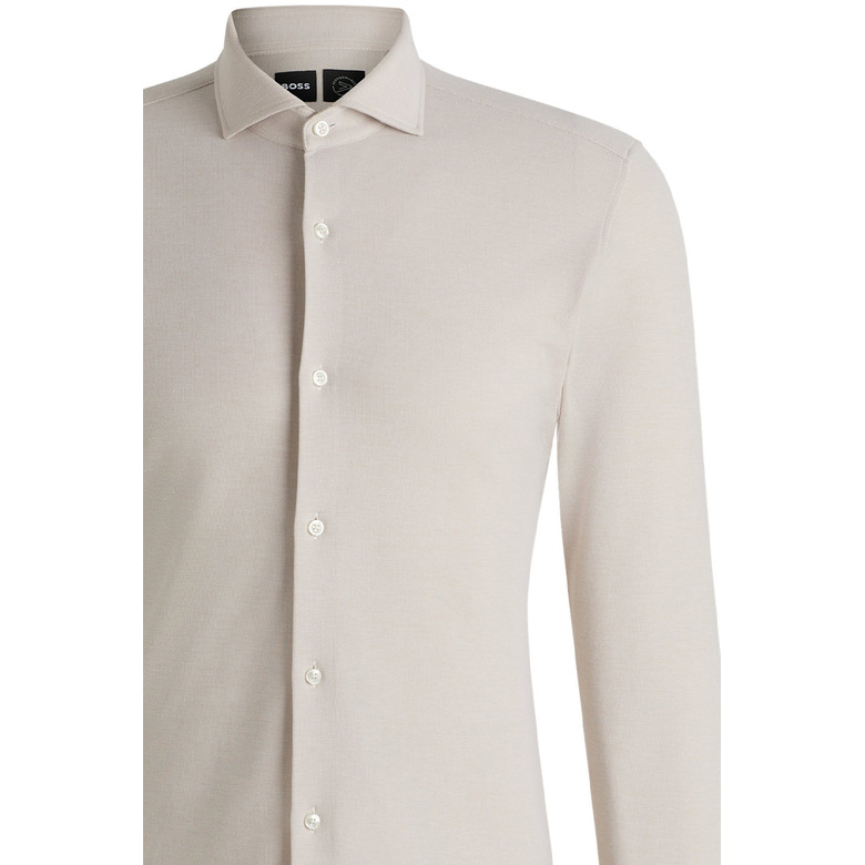 Boss hemd beige 2