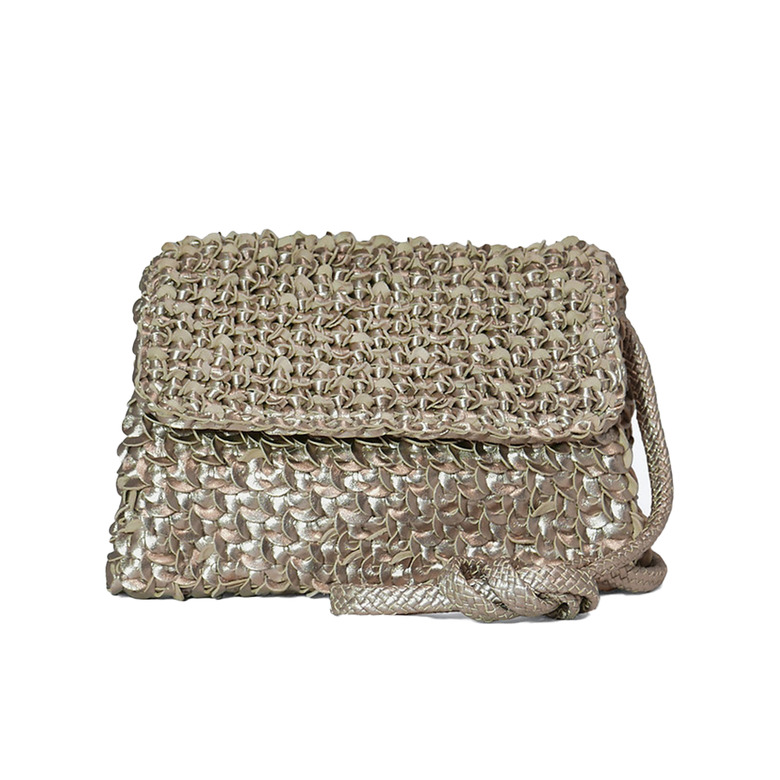 Allan K crossbody gold