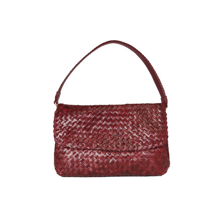 Allan K sac porté épaule bordeaux