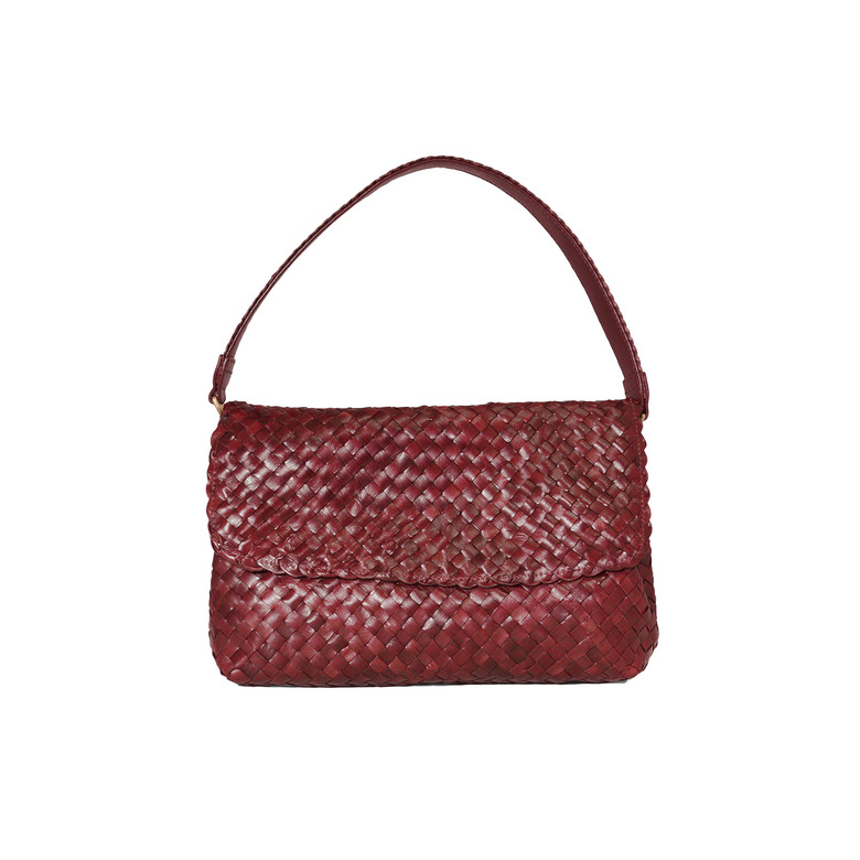Allan K shoulder bag bordeaux