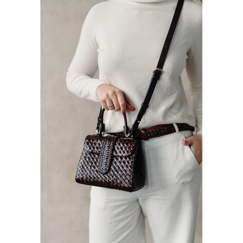 Allan K handbag brown 2