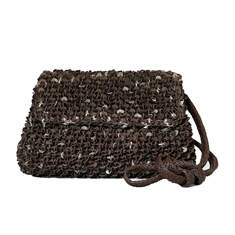 Allan K crossbody brown 1