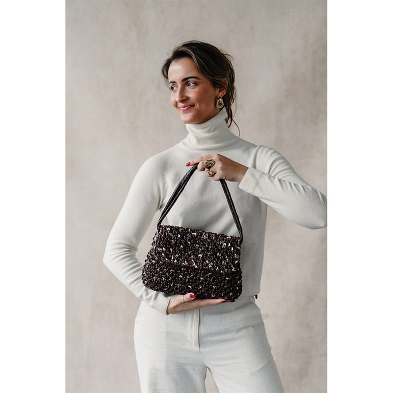 Allan K crossbody brown 2